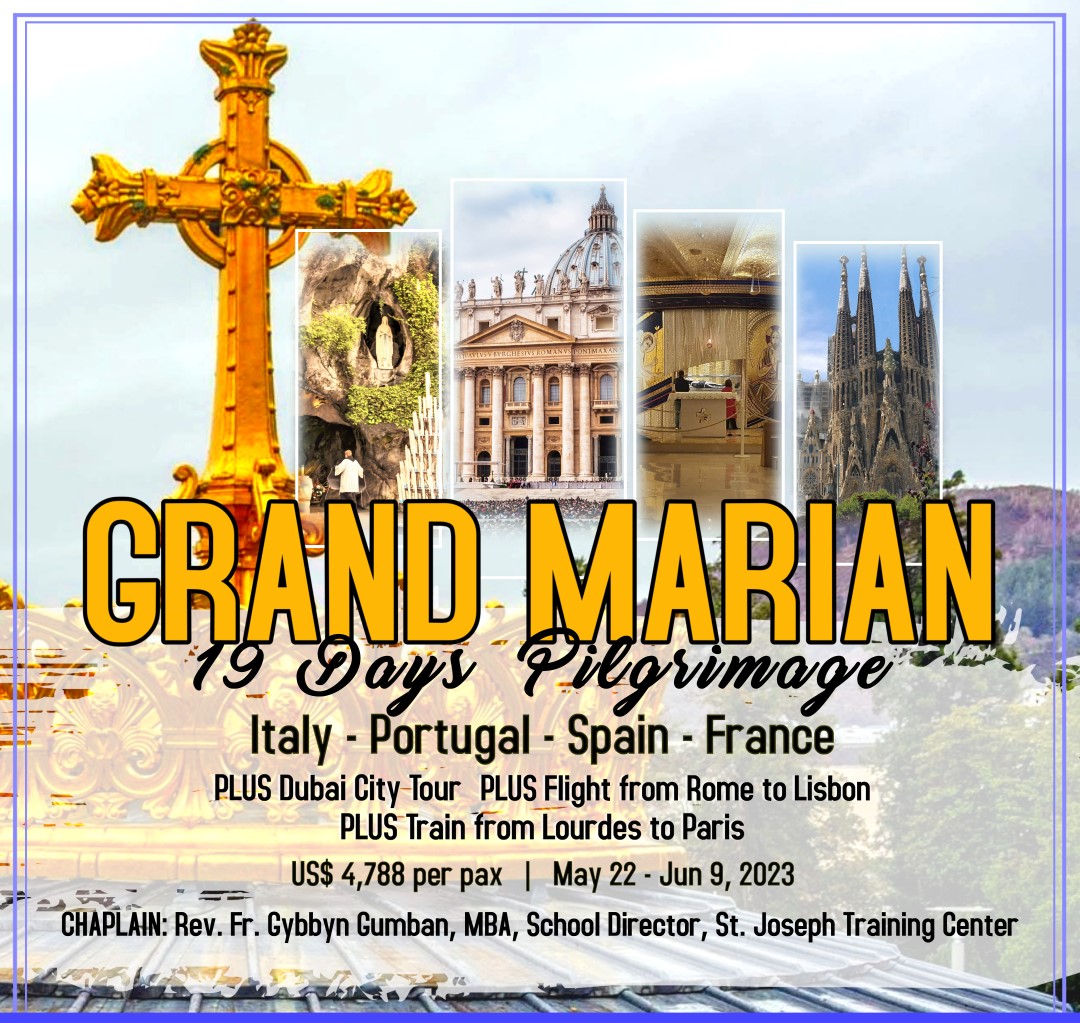 Grand Marian Days Pilgrimage Jasil Travel And Tours