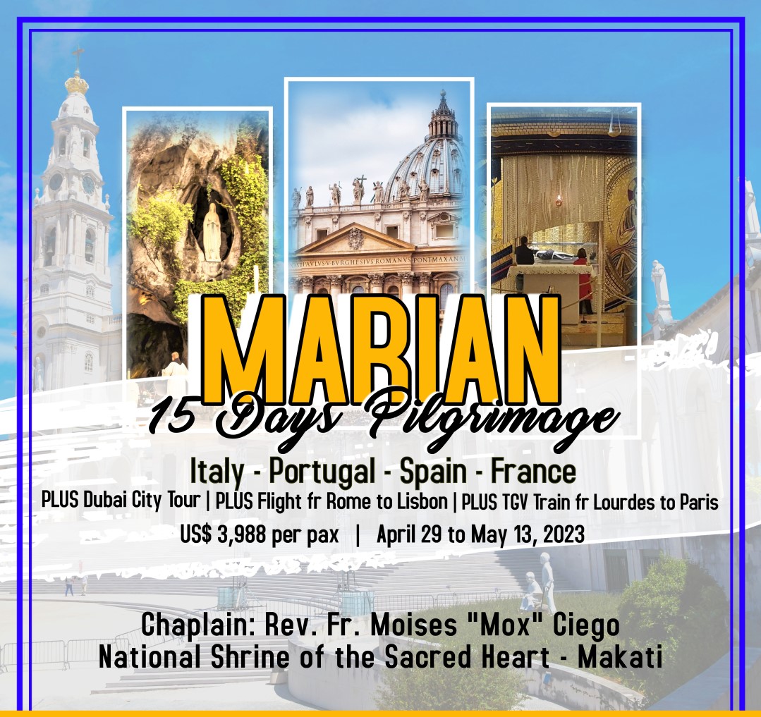 pilgrimage tour packages philippines 2023